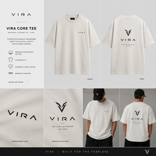 Oversized Crew Neck T-Shirt